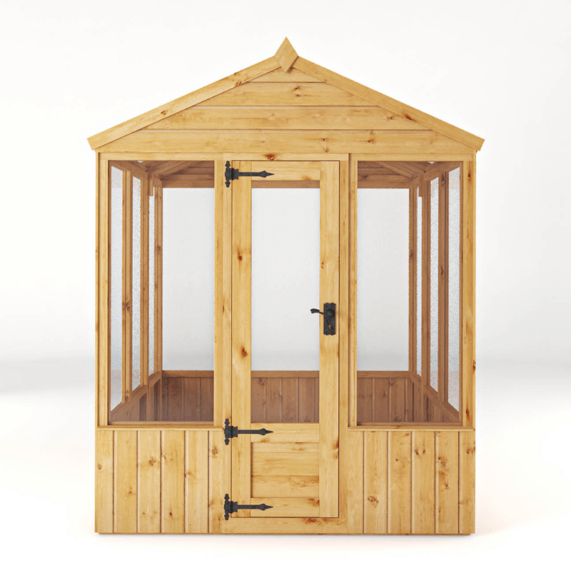 Mercia 6 x 6 Premium Woodsman Apex Styrene Greenhouse