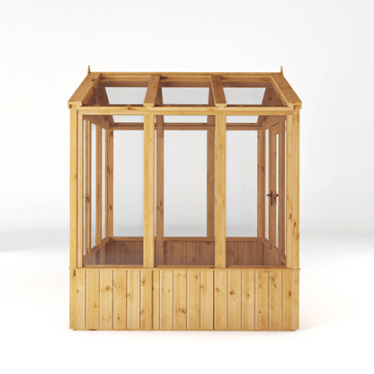 Mercia 6 x 6 Premium Woodsman Apex Styrene Greenhouse
