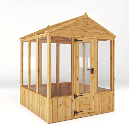 Mercia 6 x 6 Premium Woodsman Apex Styrene Greenhouse