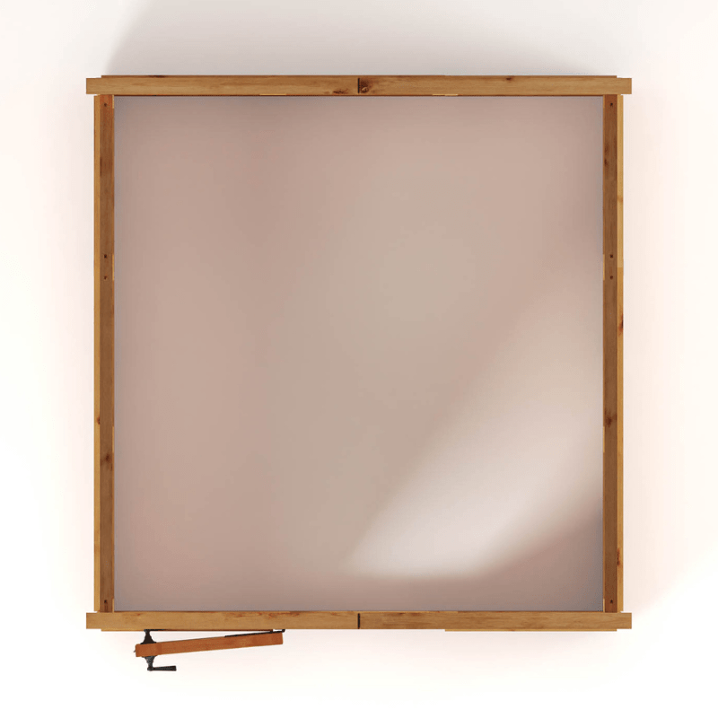 Mercia 6 x 6 Premium Woodsman Apex Styrene Greenhouse