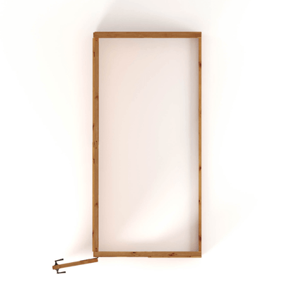 Mercia 8 x 4 Premium Woodsman Pent Polycarbonate Lean-To Greenhouse