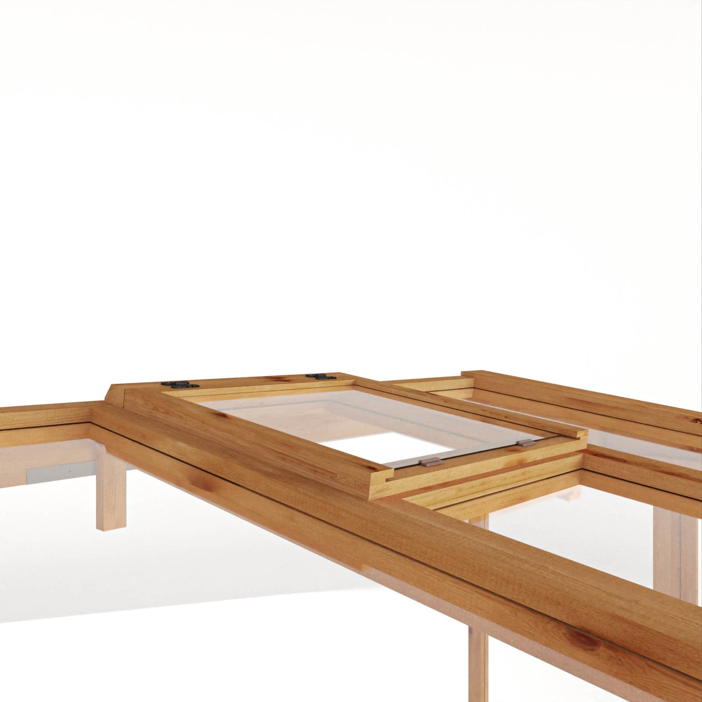 Mercia 8 x 4  Premium Woodsman Pent Styrene Lean-To Greenhouse