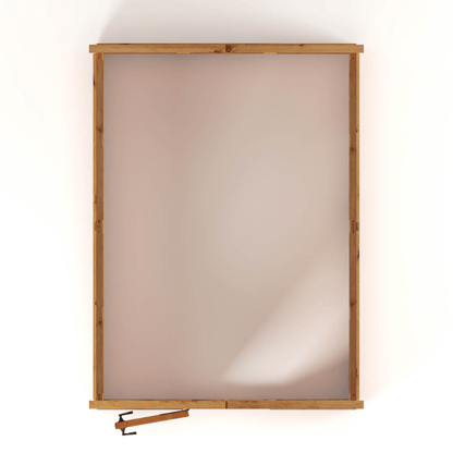 Mercia 8 x 6 Premium Woodsman Apex Styrene Greenhouse