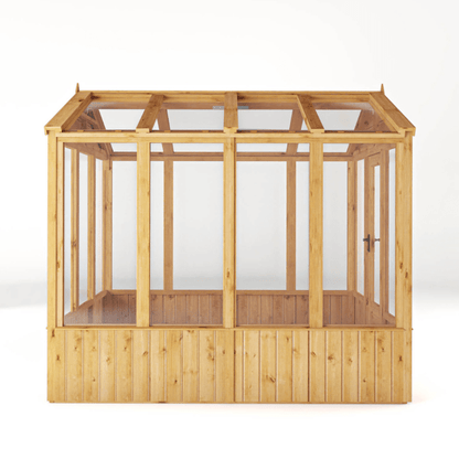 Mercia 8 x 6 Premium Woodsman Apex Styrene Greenhouse