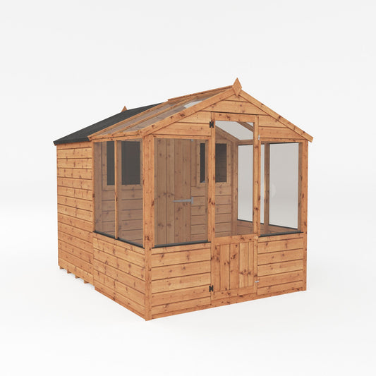 Mercia 8 x 6 Combi Greenhouse and Storage Shed