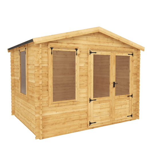 Mercia 9 x 11 (2.6m x 3.3m) Log Cabin - 19mm Logs