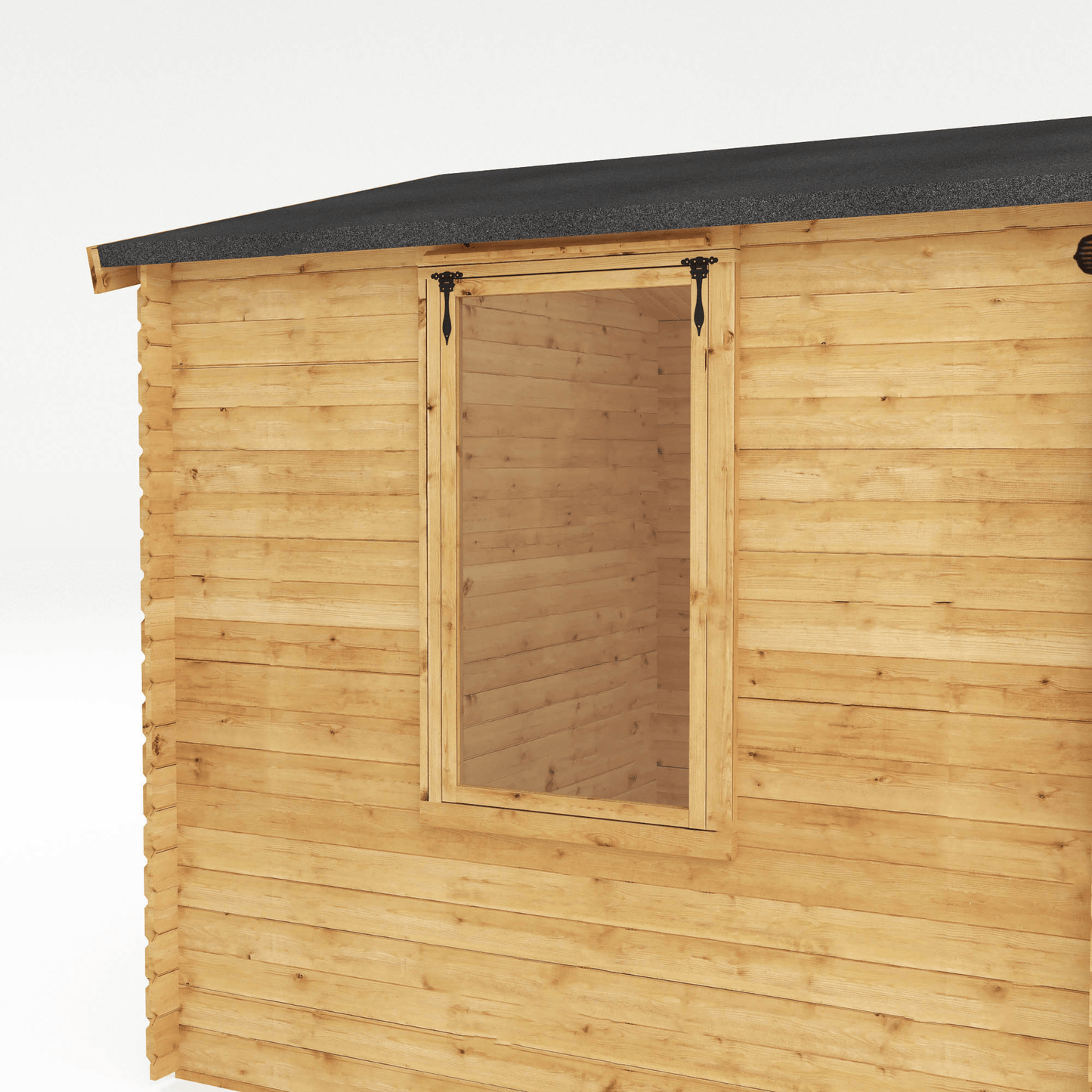 Mercia 9 x 11 (2.6m x 3.3m) Log Cabin - 19mm Logs