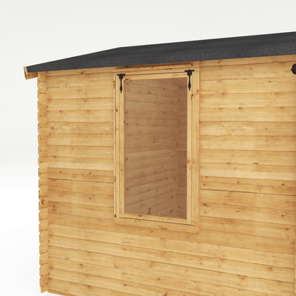 Mercia 9 x 11 (2.6m x 3.3m) Log Cabin - 19mm Logs