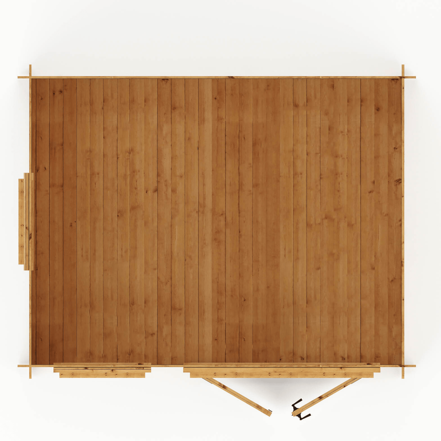 Mercia 9 x 11 (2.6m x 3.3m) Log Cabin - 19mm Logs