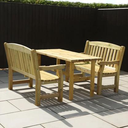 Mercia Carlton Premium Bench and Table Set