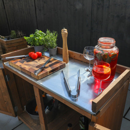 Mercia Trent Double Outdoor Kitchen Cabinet