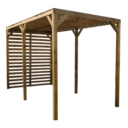 Mercia 13 x 7 (4.0m x 2.0m) Pressure Treated Modern Wooden Pergola