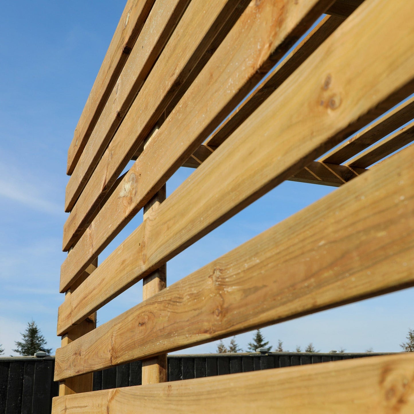 Mercia 13 x 7 (4.0m x 2.0m) Pressure Treated Modern Wooden Pergola