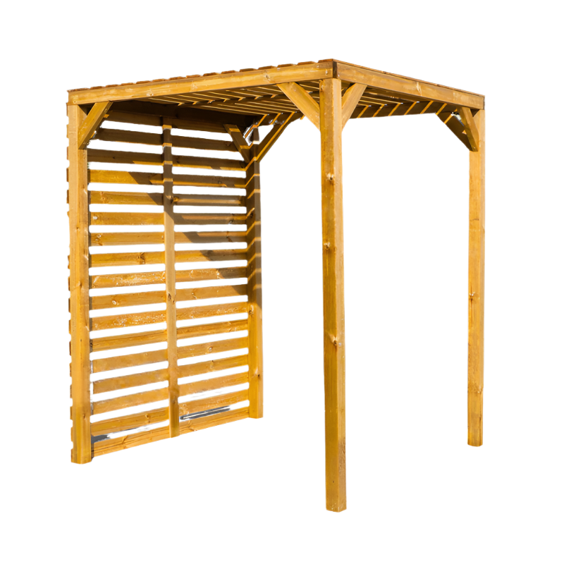 Mercia 7 x 7 (2.0m x 2.0m) Pressure Treated Modern Wooden Pergola