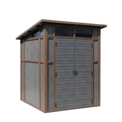 Mercia 7x7 Premium Composite Plastic Pent Shed