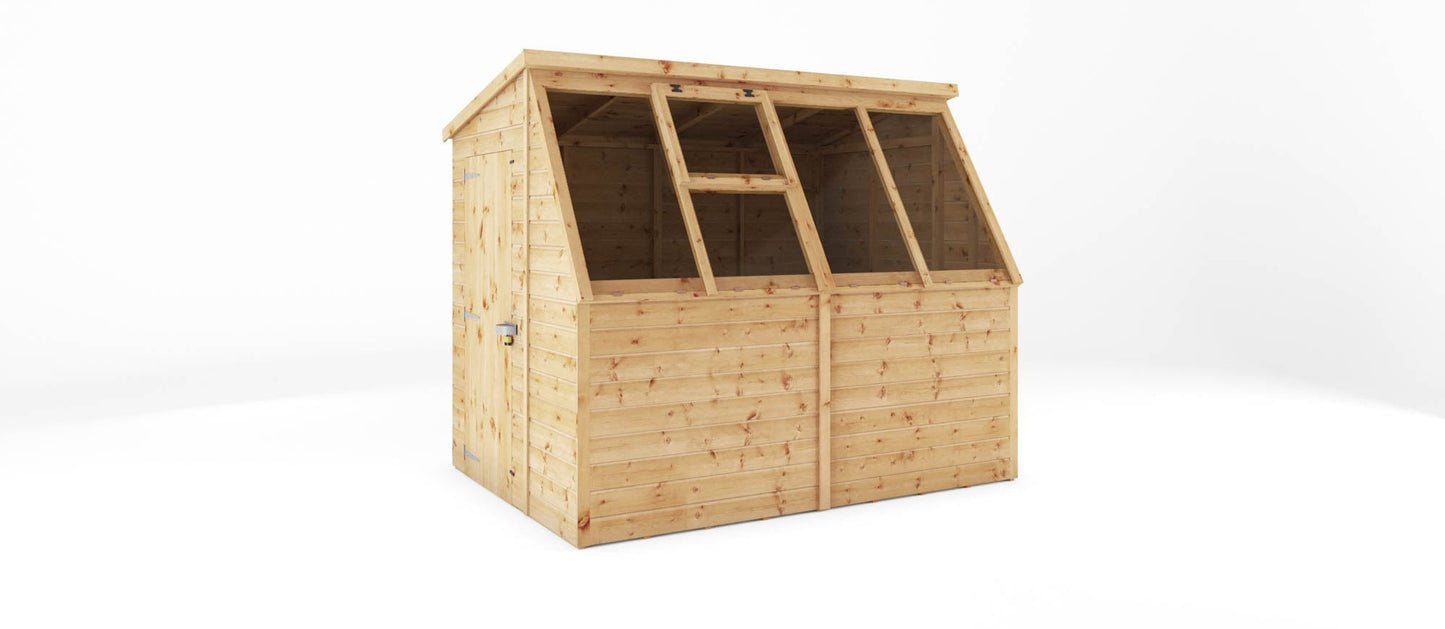 Mercia 8 x 6 Premium Potting Shed Greenhouse