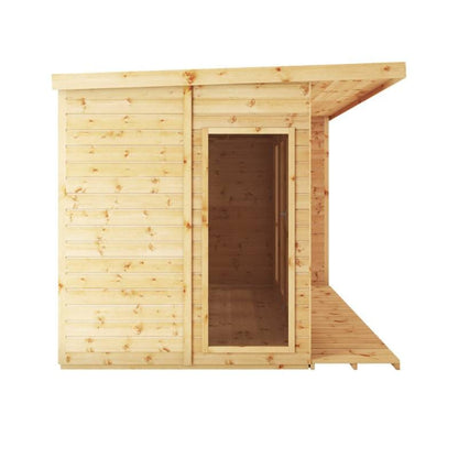 Mercia 12 x 8 Premium Garden Room Summerhouse With Side Shed