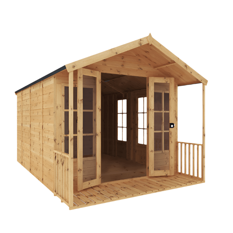 Mercia 12 x 8 Wessex Summerhouse with Veranda