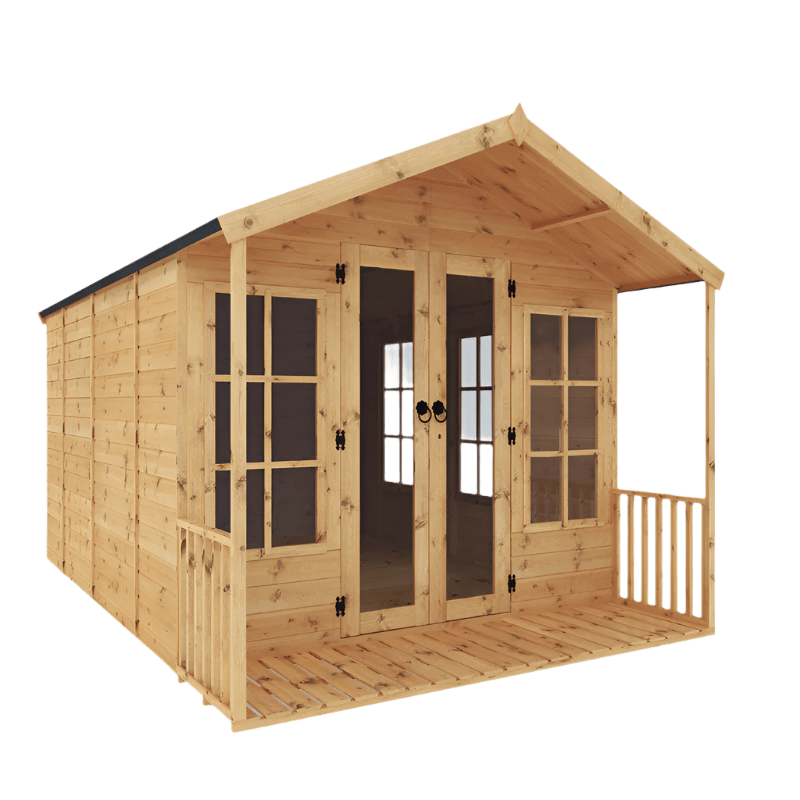 Mercia 12 x 8 Wessex Summerhouse with Veranda