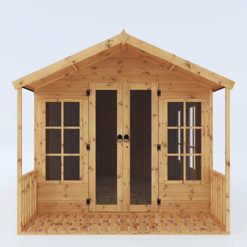 Mercia 12 x 8 Wessex Summerhouse with Veranda
