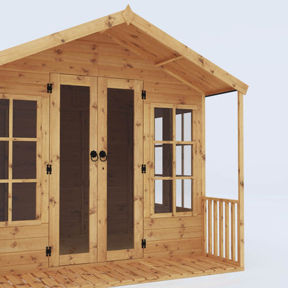 Mercia 8 x 8 Wessex Summerhouse with Veranda