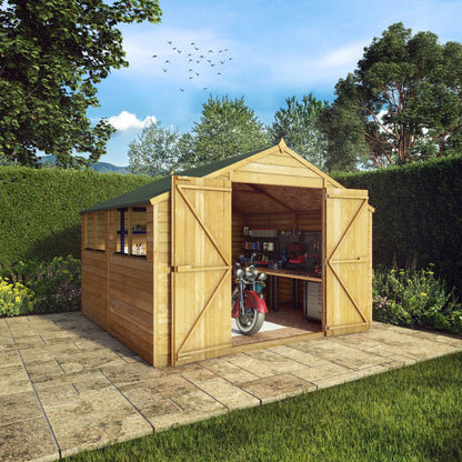 Mercia 10x10 Overlap Apex Shed