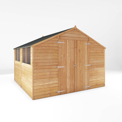 Mercia 10x10 Overlap Apex Shed