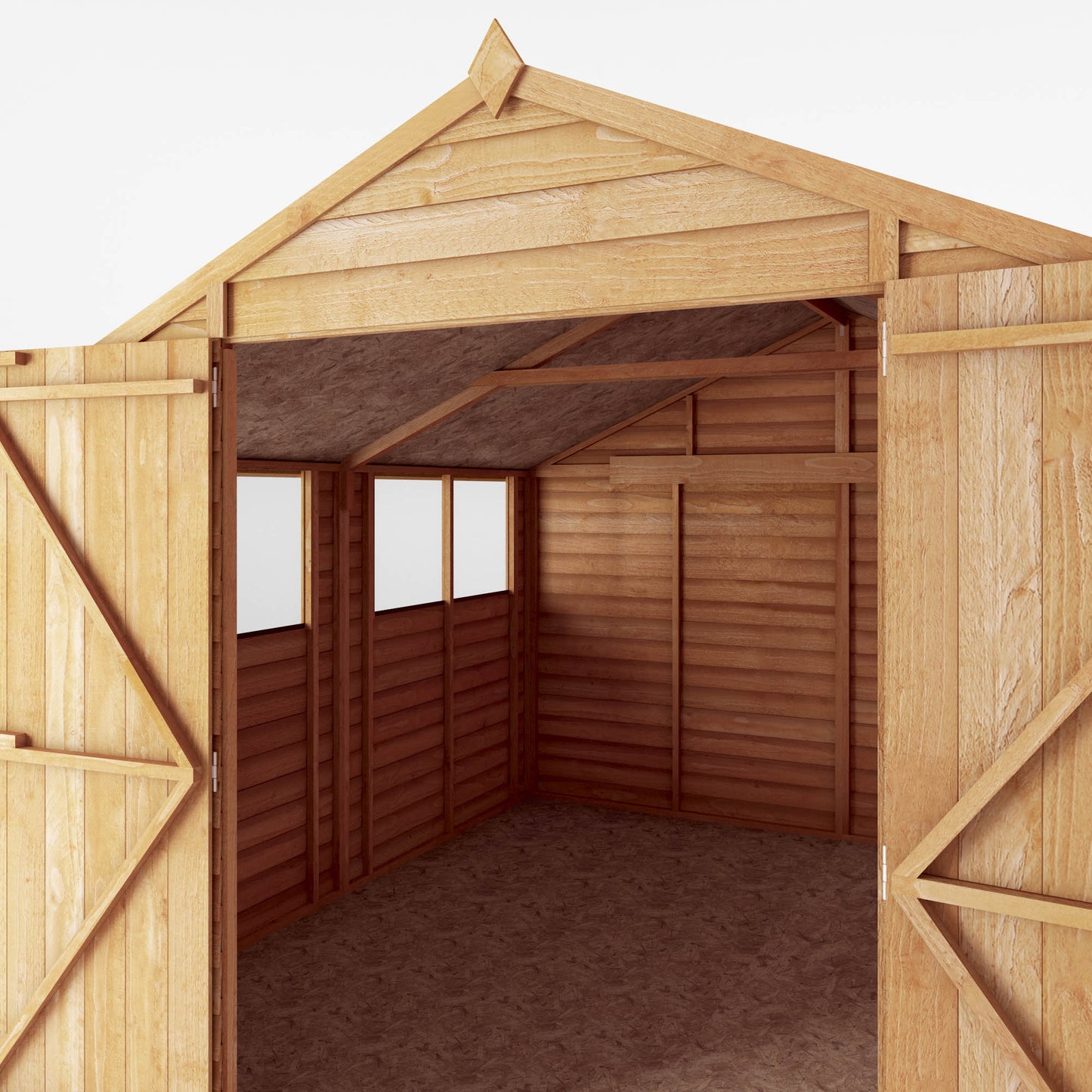 Mercia 10x10 Overlap Apex Shed