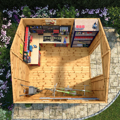 Mercia 10x10ft Premium Shiplap Apex Workshop