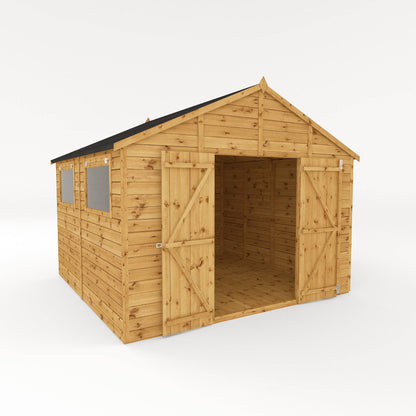 Mercia 10x10ft Premium Shiplap Apex Workshop