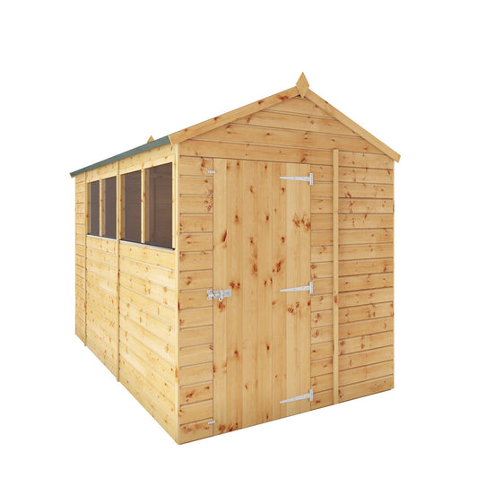 Mercia 10x6 Modular Shiplap Apex Wooden Shed