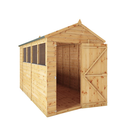 Mercia 10x6 Modular Shiplap Apex Wooden Shed