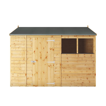 Mercia 10x6 Modular Shiplap Apex Wooden Shed