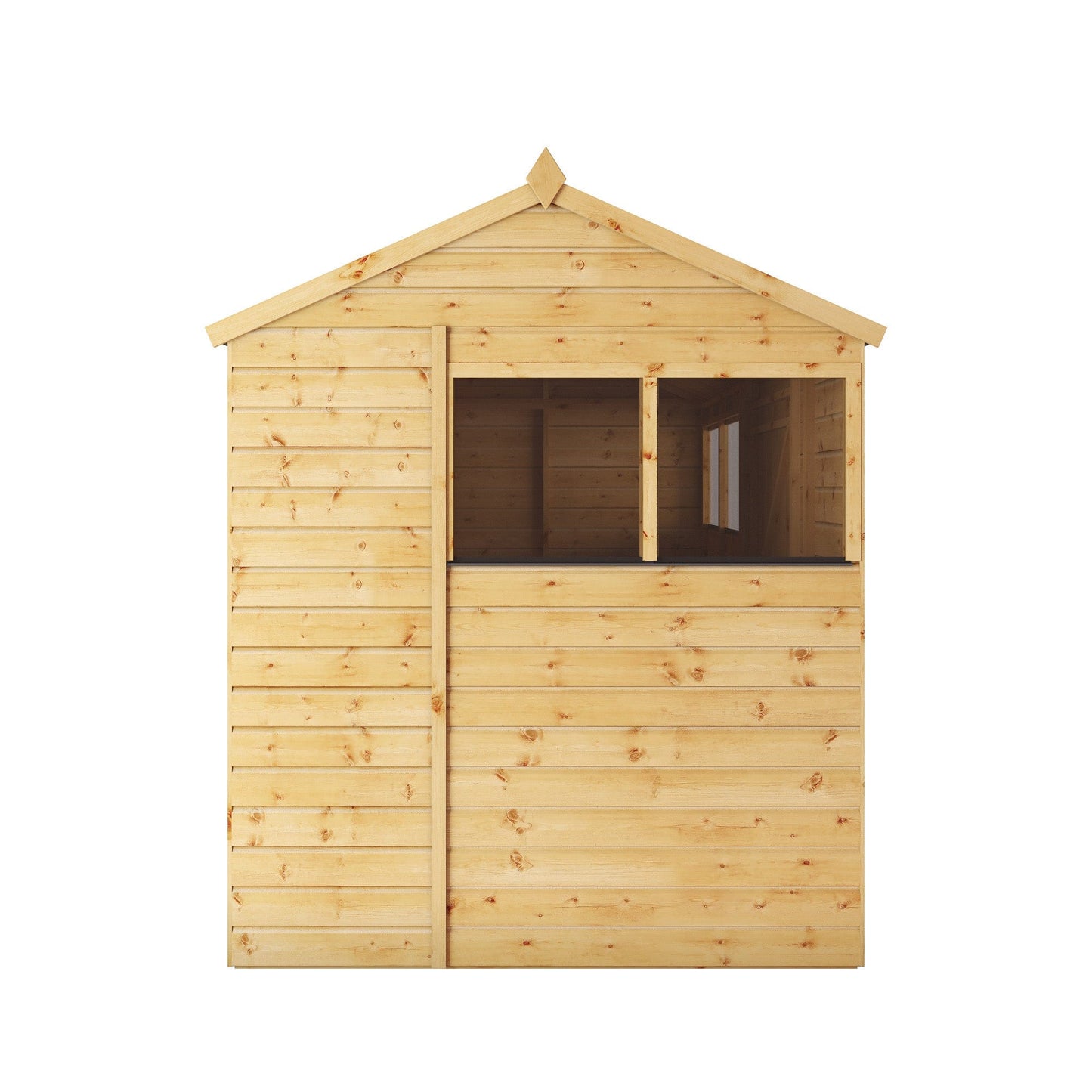 Mercia 10x6 Modular Shiplap Apex Wooden Shed