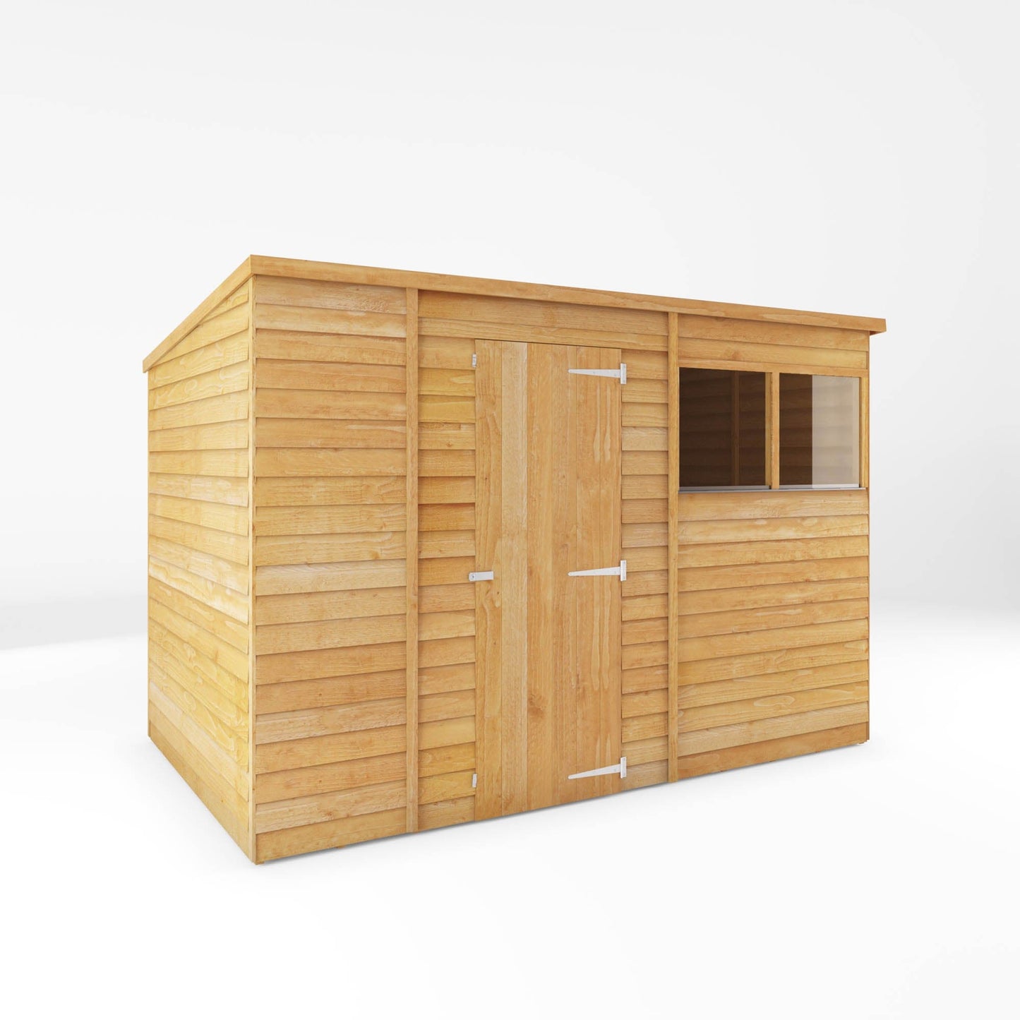 Mercia 10x6 Overlap Pent Shed