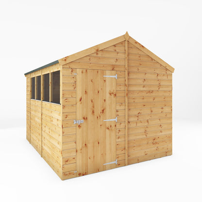 Mercia 10x8 Modular Shiplap Apex Wooden Shed