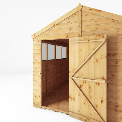 Mercia 10x8 Modular Shiplap Apex Wooden Shed