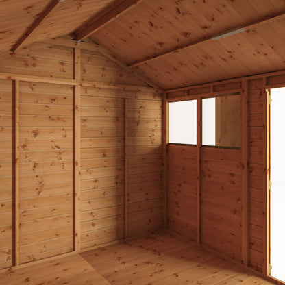 Mercia 10x8 Modular Shiplap Apex Wooden Shed