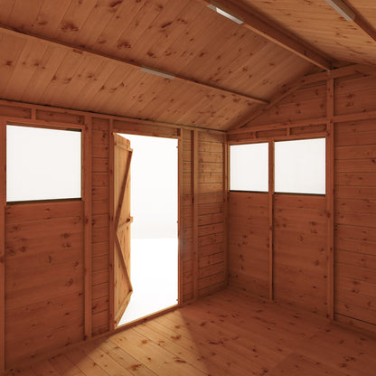 Mercia 10x8 Modular Shiplap Apex Wooden Shed