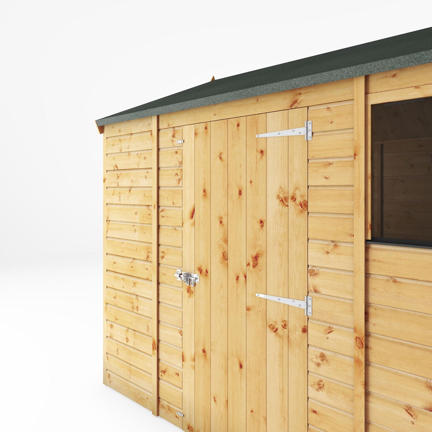 Mercia 10x8 Modular Shiplap Apex Wooden Shed