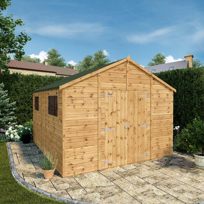 Mercia 12x10 Premium Shiplap Apex Workshop