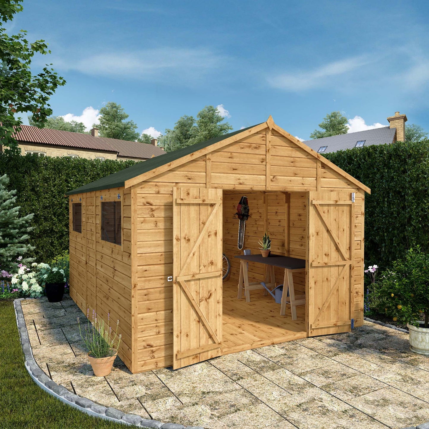 Mercia 12x10 Premium Shiplap Apex Workshop