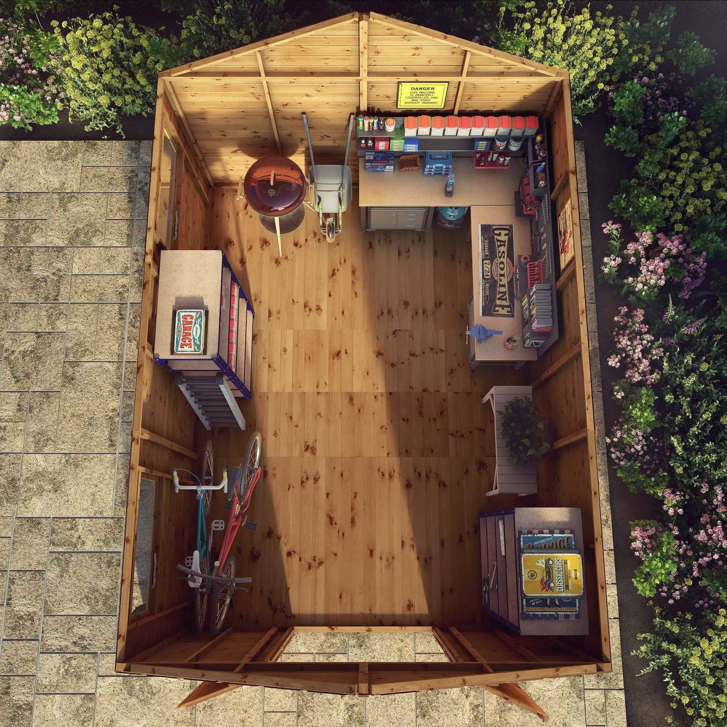 Mercia 14x10 Premium Shiplap Apex Workshop