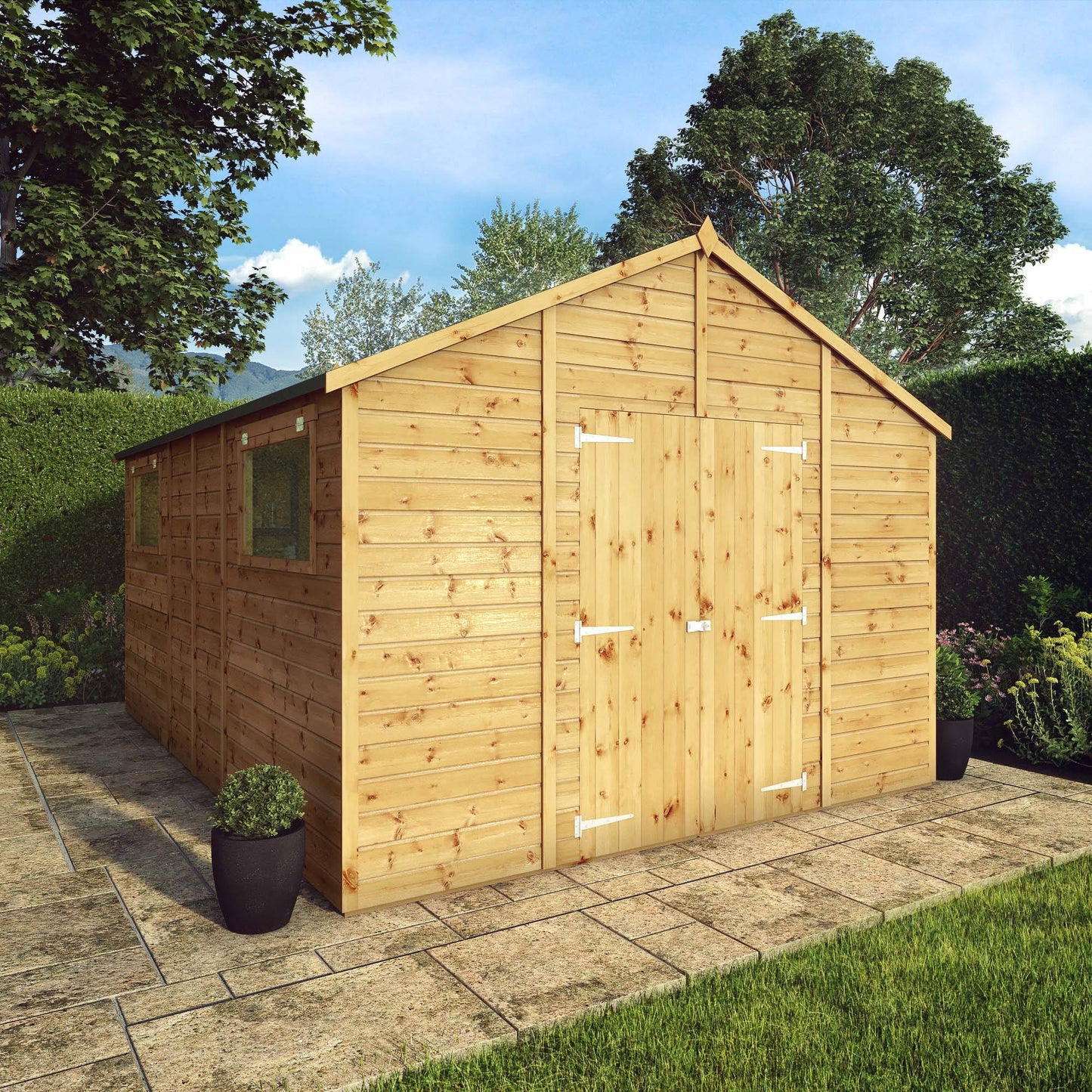 Mercia 14x10 Premium Shiplap Apex Workshop