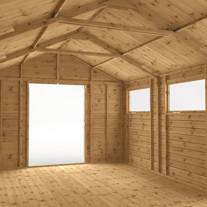 Mercia 20 x 10 Premium Shiplap Apex Workshop