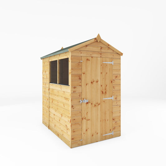 Mercia 6x4 Modular Shiplap Apex Wooden Shed
