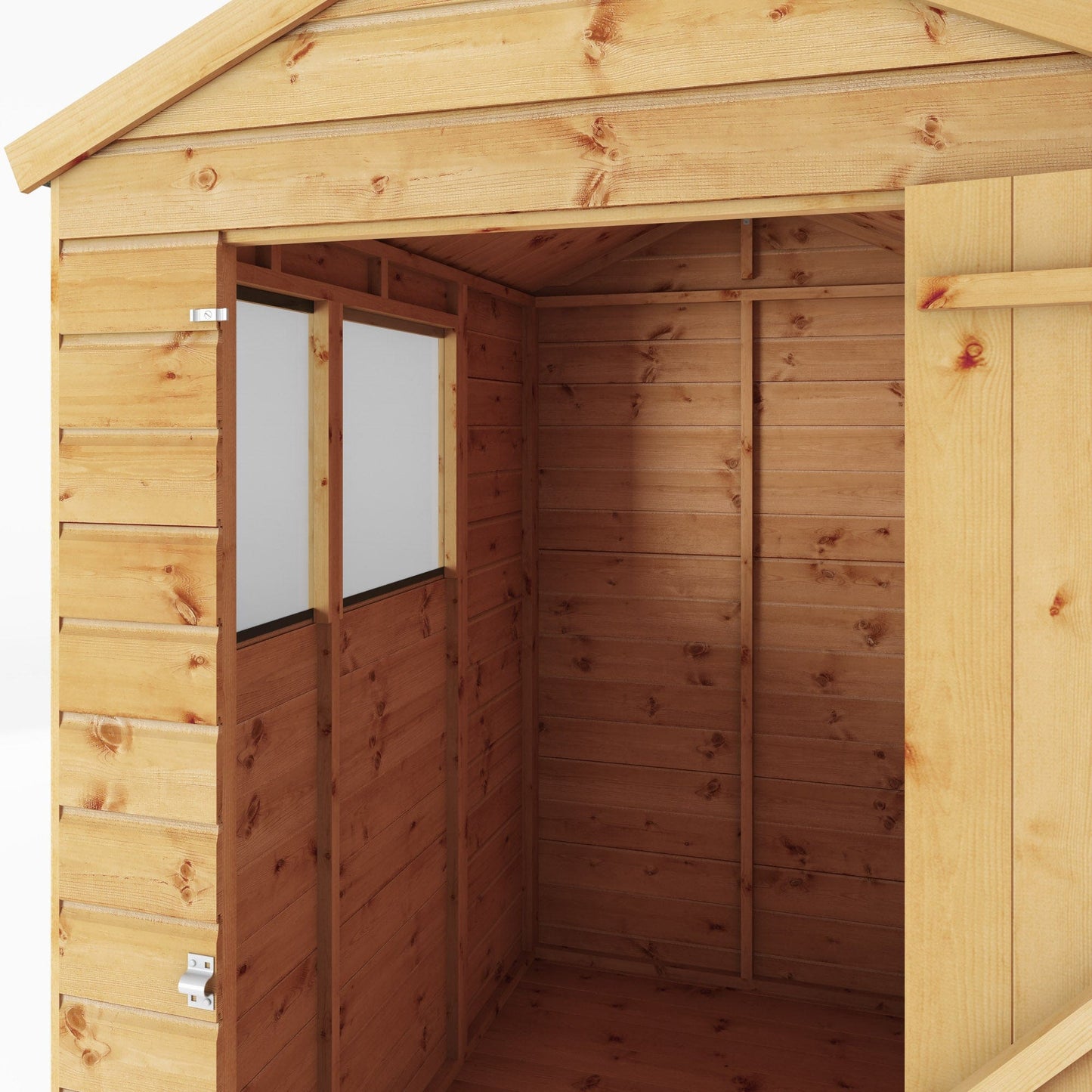 Mercia 6x4 Modular Shiplap Apex Wooden Shed