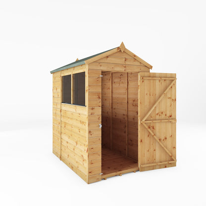 Mercia 6x4 Modular Shiplap Apex Wooden Shed