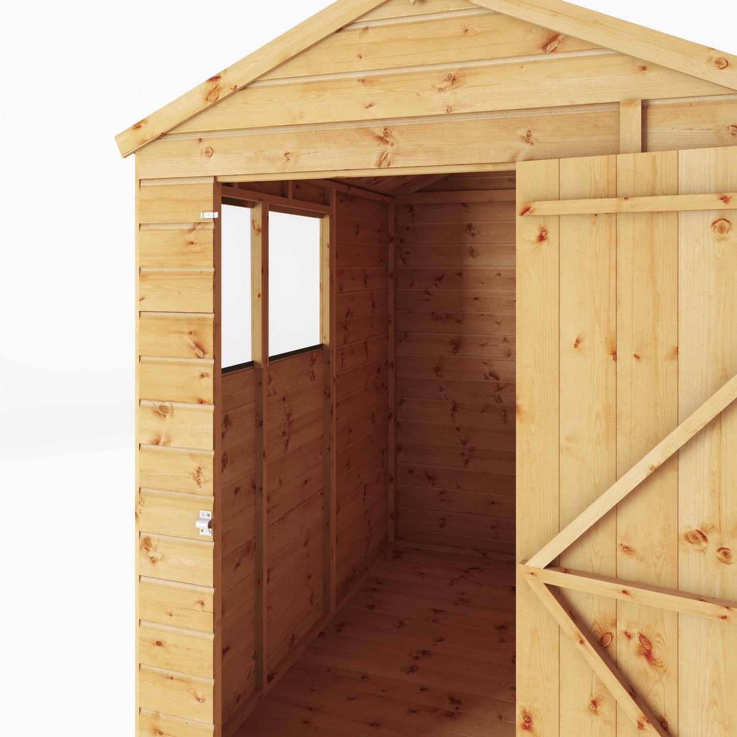 Mercia 7x5 Modular Shiplap Apex Shed