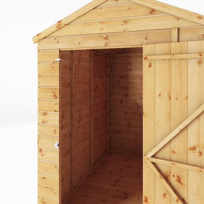 Mercia 7x5 Modular Shiplap Apex Windowless Shed
